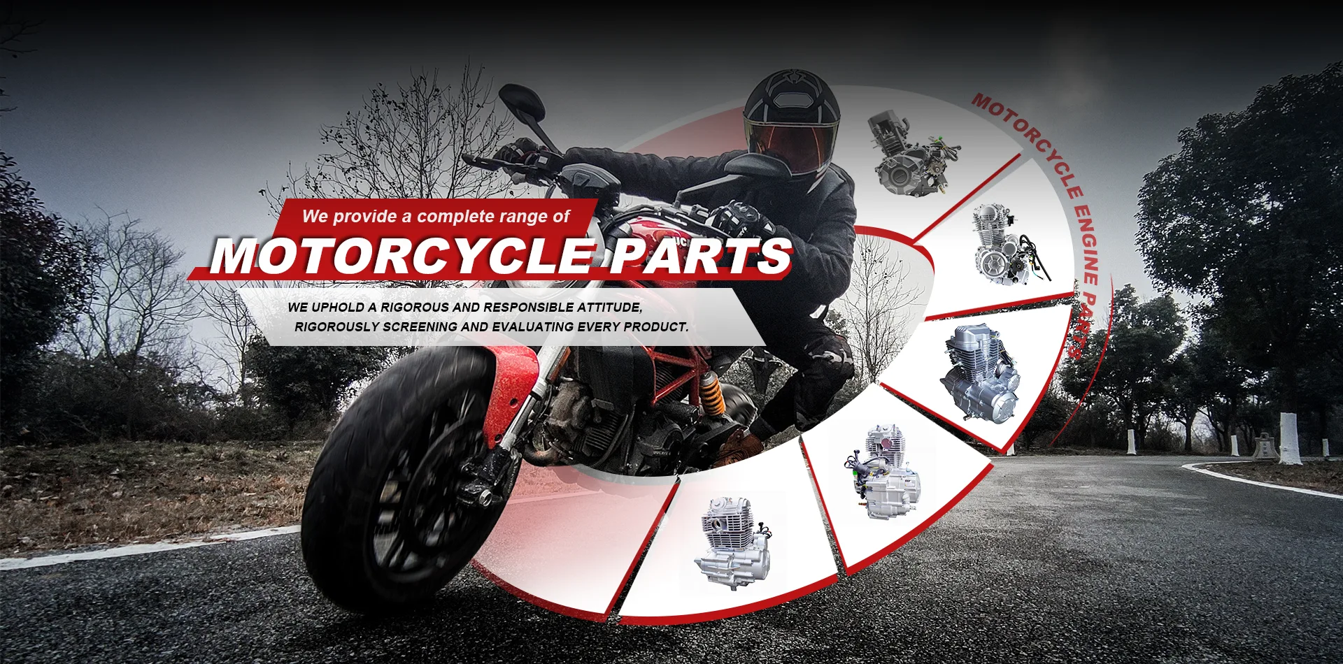 Yüksek Kaliteli Motosiklet Motor Parçaları