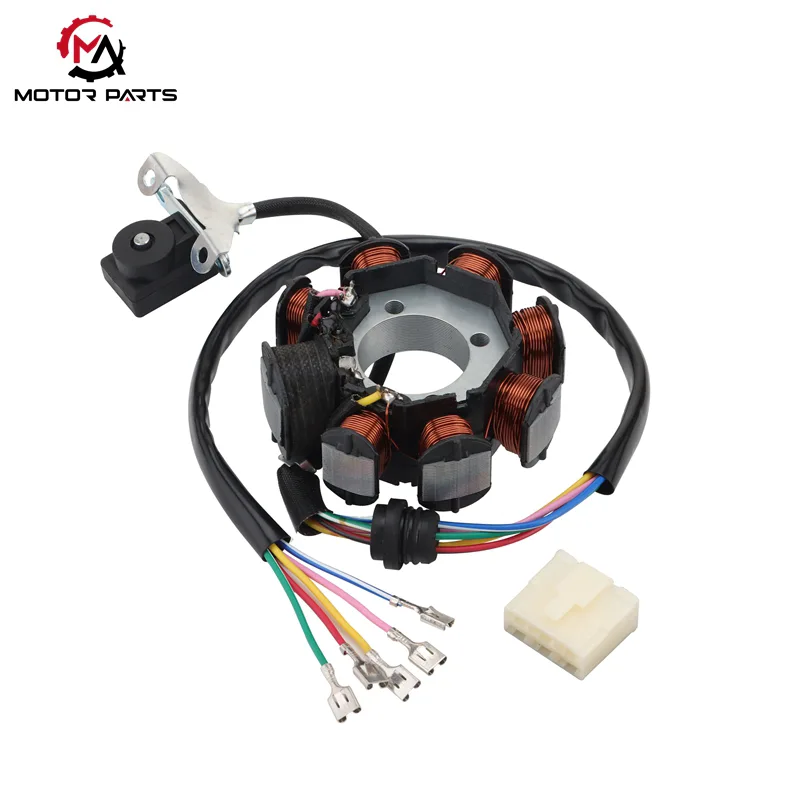 CG125 için Yüksek Çıkışlı 8 Kutuplu Stator Bobini