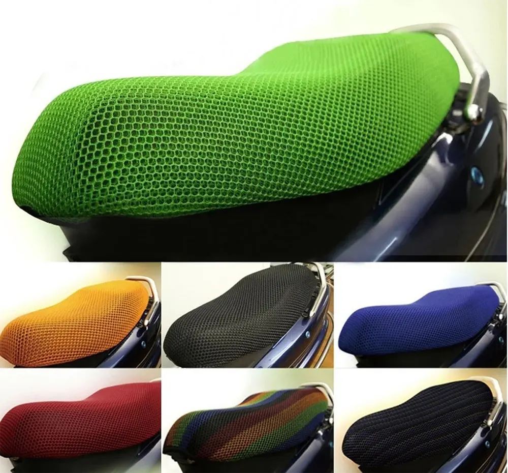 Sunscreen Honeycomb Motorcycle Seat Cushion Cover